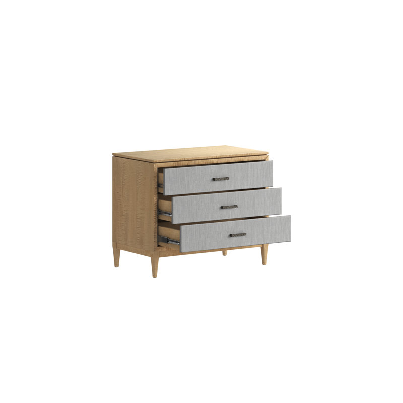 Commode d'appoint en bois massif Loft