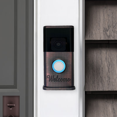 Welcome Video Doorbell Cover (Ring 3, 3 Plus, 4, Battery Plus, Battery Pro Compatible)