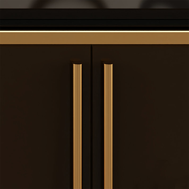 Modern Sideboard Cabinet With 4 Doors, 4 Drawers