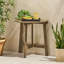 Table bistro pliante d'extérieur en bois d'acacia-2066667775