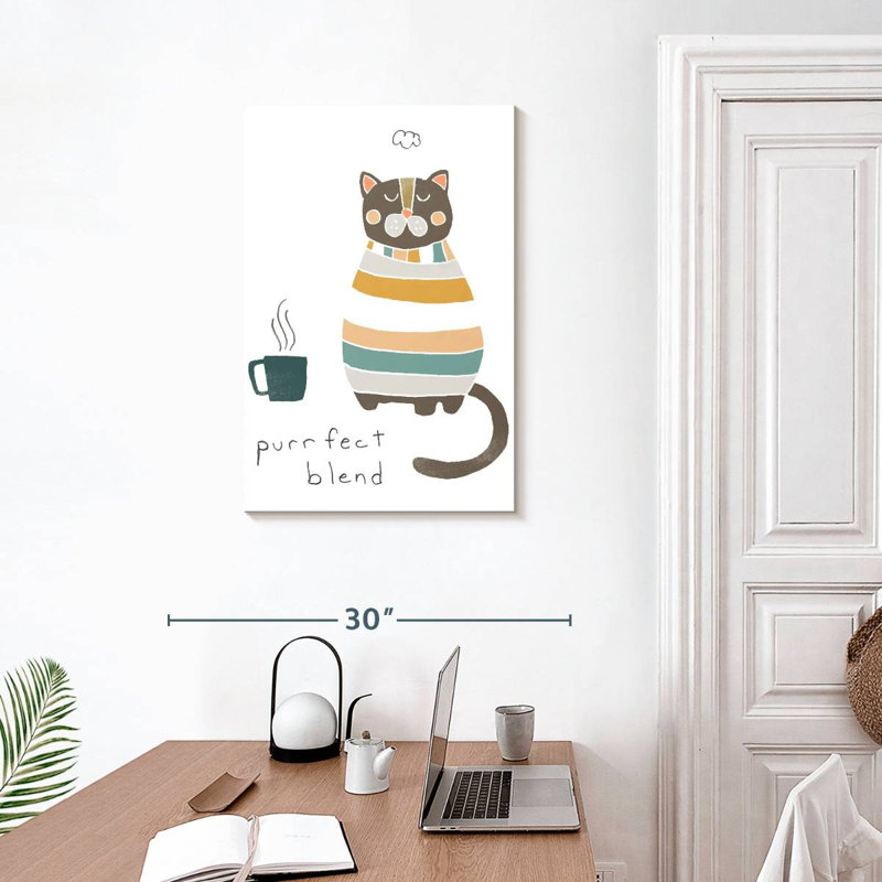 Brampt Coffee Cats I, H 30 po x l 20 po