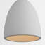 Elliot Medium Dome Pendant in Matte White