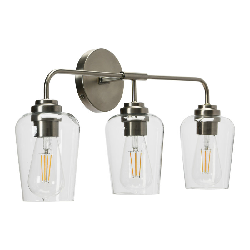 Sandy 3 - Light Vanity Light, Antique Nickel
