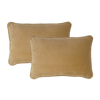  Square Velvet Pillow Cover & Insert