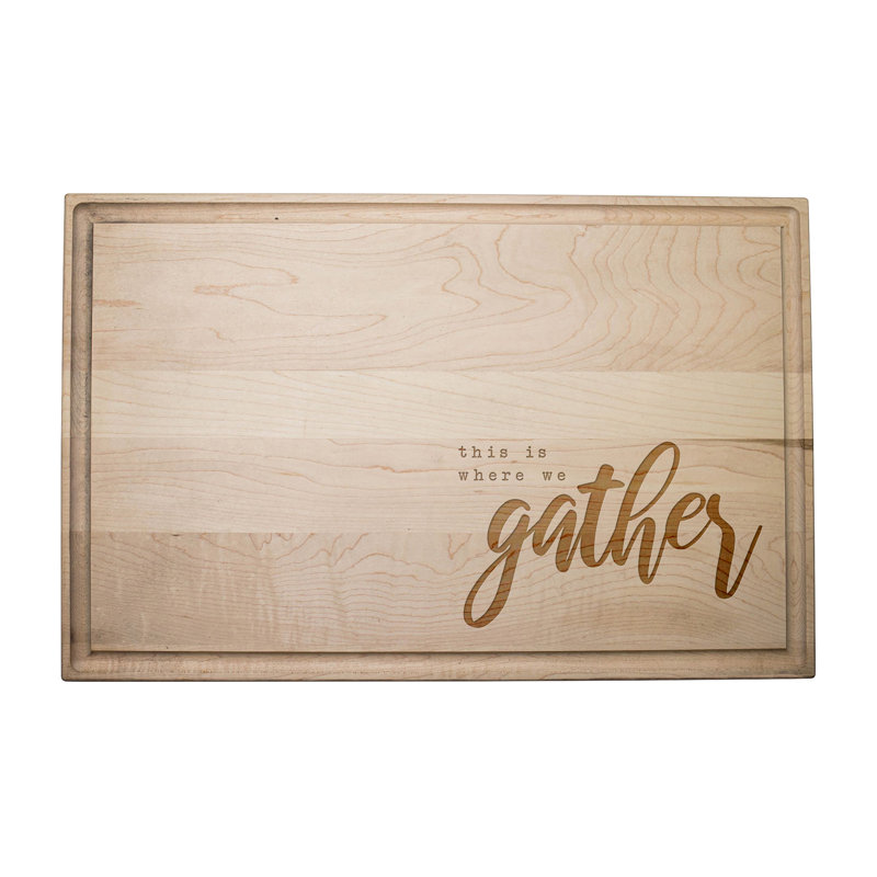 Where We Gather Cutting Board