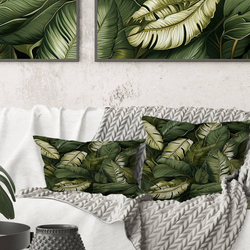 Floral Throw Pillow