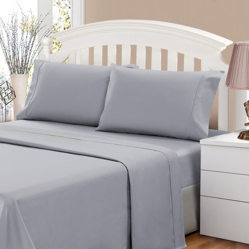 Ensemble de draps 100% coton 500 fils Robles, Double, Sureau
