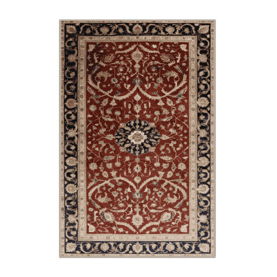 Tapis brun lavable à la machine