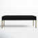 Madge Polyester Blend Upholstered Bench
