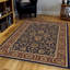 Tapis bleu marine Traditional -16355431