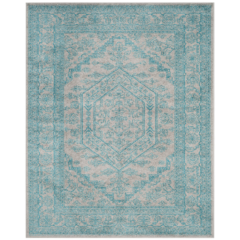 Alisa Performance Oriental Rug, Rectangle 8' x 10'