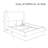Dinapoli Upholstered Wingback Bed-881806970-897159548