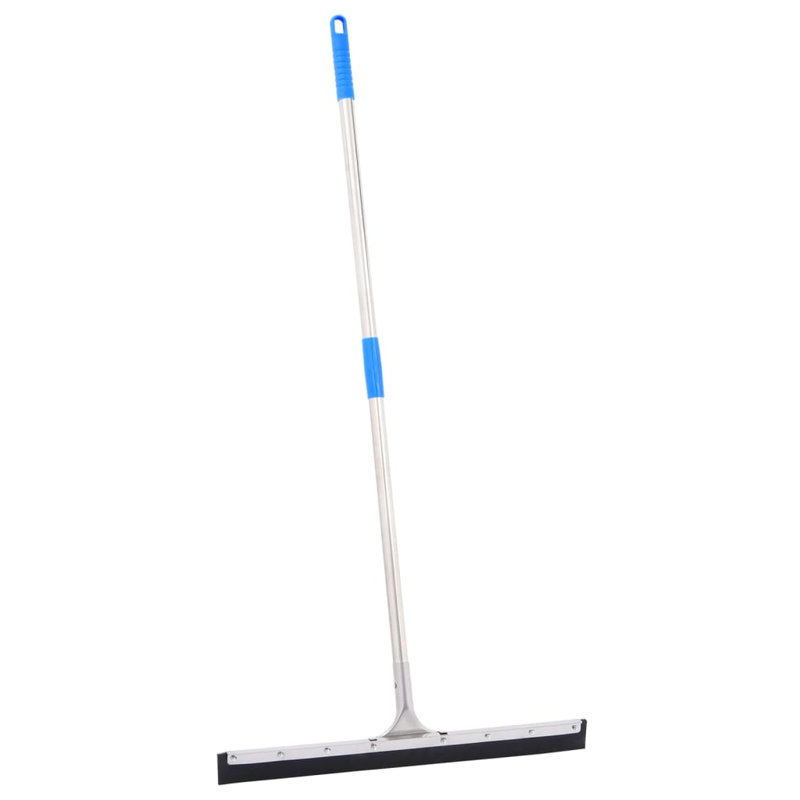 vidaXL Floor Squeegee Floor Wiper Bathroom Clean Squeegee Mop Steel and Rubber