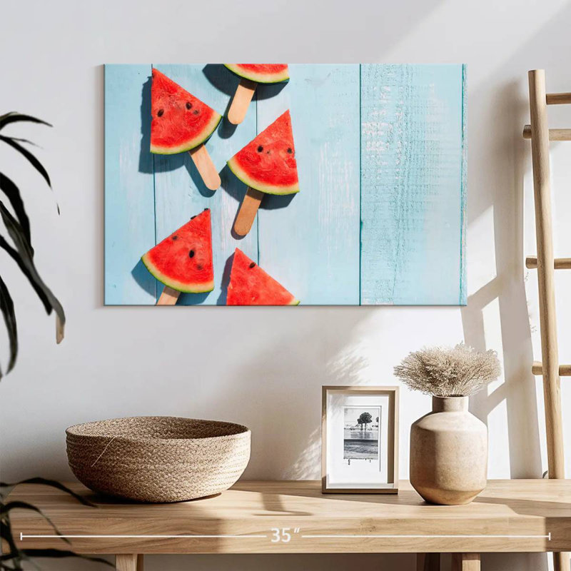 Yarlin Watermelon, 16" H x 24" W