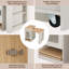Îlot de cuisine 59,5 po avec table de salle à manger extensible, table de rangement de cuisine avec rangement double face, îlot de cuisine avec 2 tiroirs, prise de courant, tablettes latérales ouvertes, pour la cuisine, la salle à manger-220968639