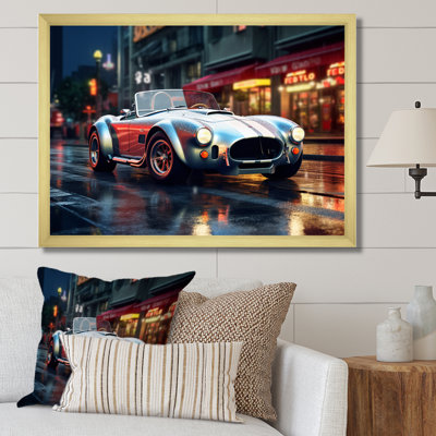 Classics Cobra Car At Night I