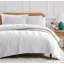 Ensemble de courtepointe surdimensionnée en microfibre pré-lavée avec coutures en zigzag brodées Southshore-1559785989-1559785996