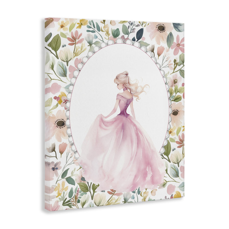 «Graceful Princess Love Canvas», conception par Christine Simpson Art, H 30 po x l 24 po