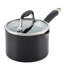 Anolon Advanced Home Hard Anodized Nonstick Saucepan With Straining Lid, 2 Quart-1230383525