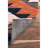 Handmade Hooked Orange/Cream/Navy Area Rug-912603181