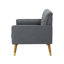 Fauteuil en polyester touffeté de 95,88 cm de large Haiden-109539122