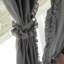 Paire de rideaux semi-transparents avec passe-tringle Raphaelle-27888025