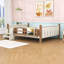 Lit plateforme en bois pour enfants avec bibliothèques de rangement-789304660-789304659