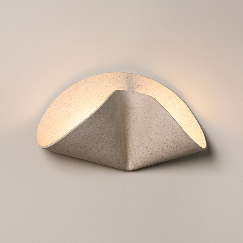 2 - Light Flush Mounted Sconce, Sand