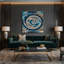 Hawaiian Tribal Designs, art mural sur toile grise-743435772