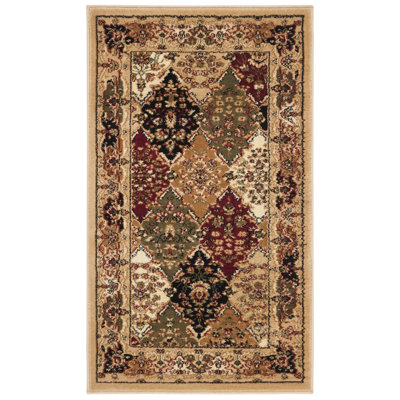 Malayah Performance Damask Rug