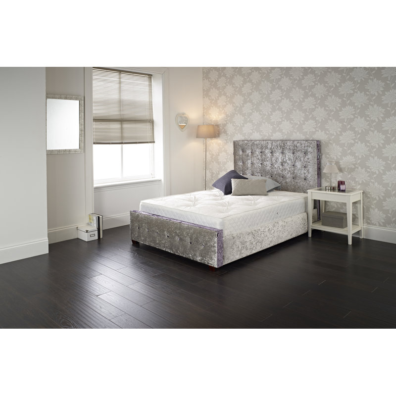 Isaias Upholstered Bed, Single (3')