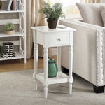 Mayall End Table With Drawer and Solid Wood Legs
