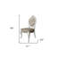 Ensemble de deux chaises d'appoint Gracie Mills Bedford