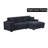 Braflin Upholstered Chenille Sofa Chaise Wide Seat Sectional-385900952-352235175