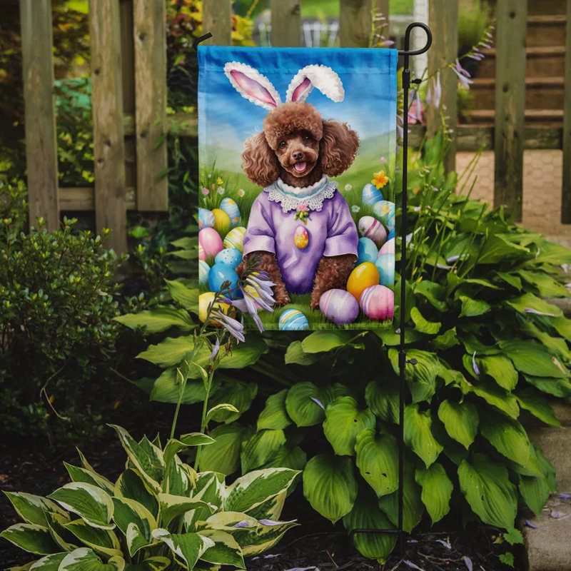 Drapeau de jardin double face épais de qualité supérieure, drapeau extérieur résistant à la pluie et au vent