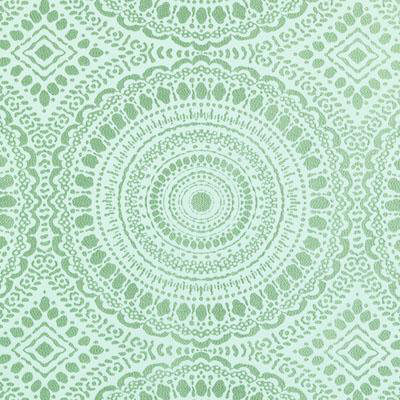 Eileen K. Boyd II Cotton Blend Fabric, Aqua/ Green