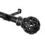 Hardaway Steel Adjustable 0.75'' Bay Window Single Curtain Rod-28852051-121428654