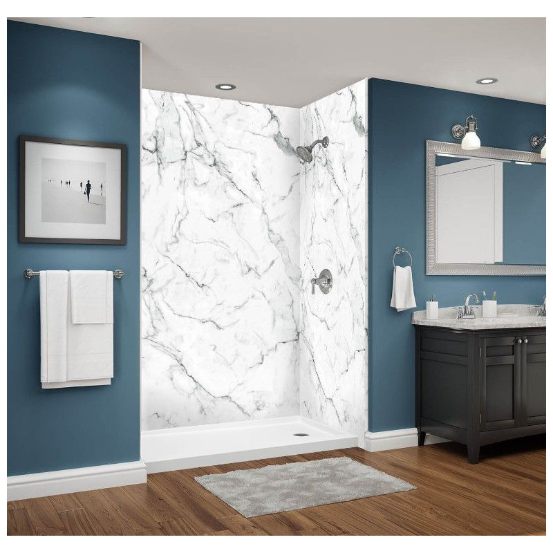 Venatino Marble Shower Walls
