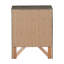 Table de chevet élégante avec rangement gris-647278609