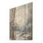 Moonlit Shadows In Winter - Arbre chêne sur bois de pin naturel-2027394460