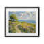 «Colorful Coastal Path», reproduction imprimée sous verre encadrée par Petal Prints Design-401394316-401394322