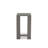 Marselia Rectangular Metal Outdoor Side Table , 13'' in. W 19'' in. D-1638162312