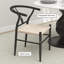 45cm H Armchair in Black