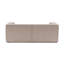 Élégant canapé 2 places, beige sable, 74,8 po x 25,6 po x 37,4 po | Structure 100% charme, tissu d'ameublement 100% lin, rembourrage en mousse à densité de densité 32 | Pieds en plastique durable, parfaits pour les salons modernes et les espaces confortables-952431753-952431754