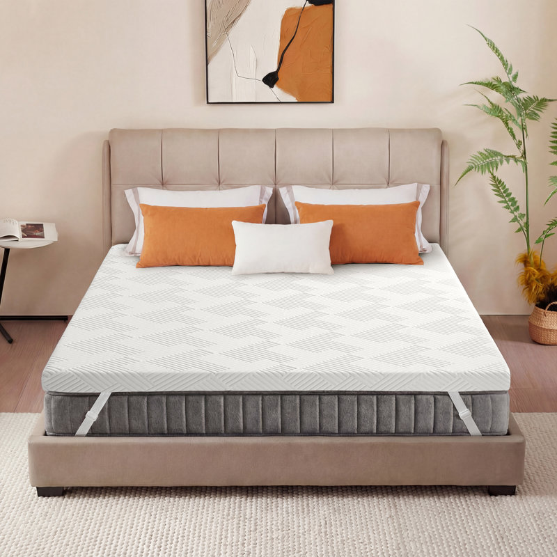 10 cm Memory Foam Mattress Topper, Double (4'6)