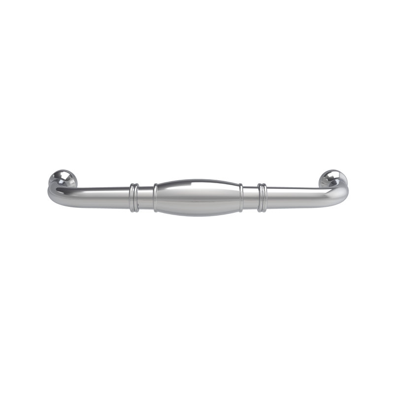 Poignée barre Granby, Chrome poli, 6 5/16"
