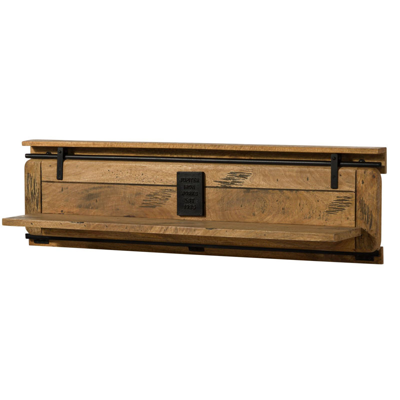 Railway Floating Shelf, 380cm H x 140cm W x 25cm D