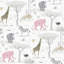 Kids and Teens Collection Savannah Jungle Wallpaper Roll-527453987