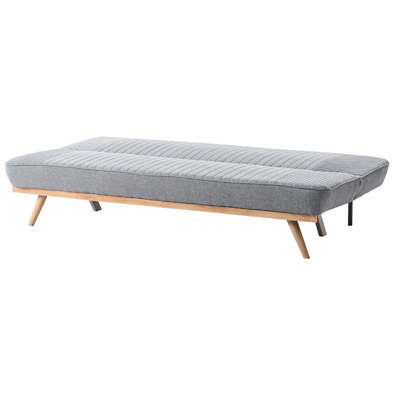 2 Seater Fabric Sofa Bed, Grey