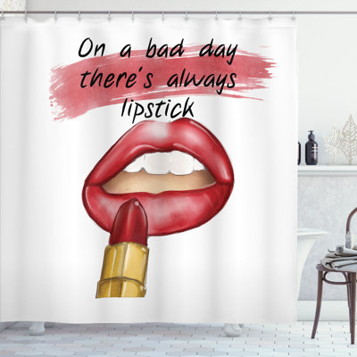 Anika Shower Curtain with Hooks Included
